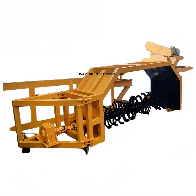 Compost Turner Machine - Traktor-Zugkompostwender: Landwirtschaftliches Gerät, Anhängbarer Manueller Kompostwender,
