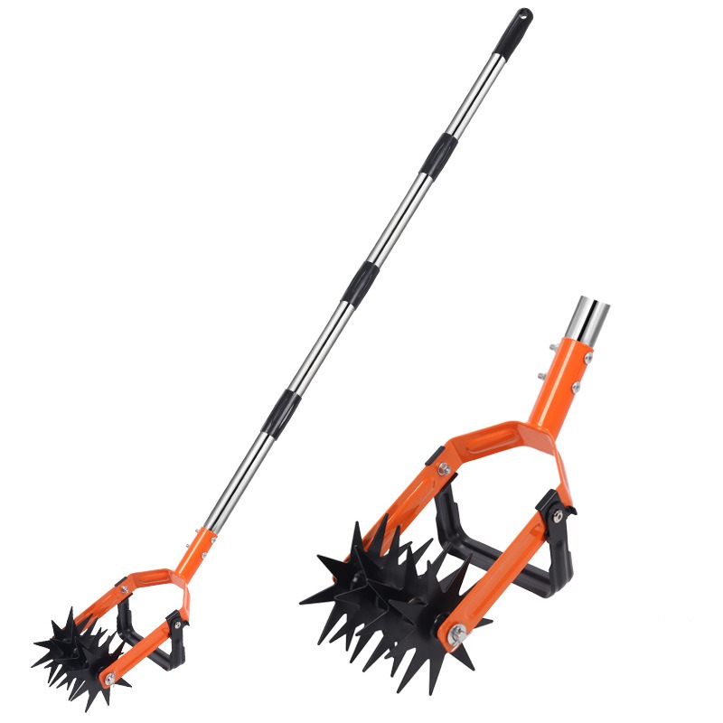 Soil Tilling Cultivator - Doppelfunktions-Rotationskultivator, Bodenbearbeitungsgerät zur Unkrautentfernung, Bodenlockerung und