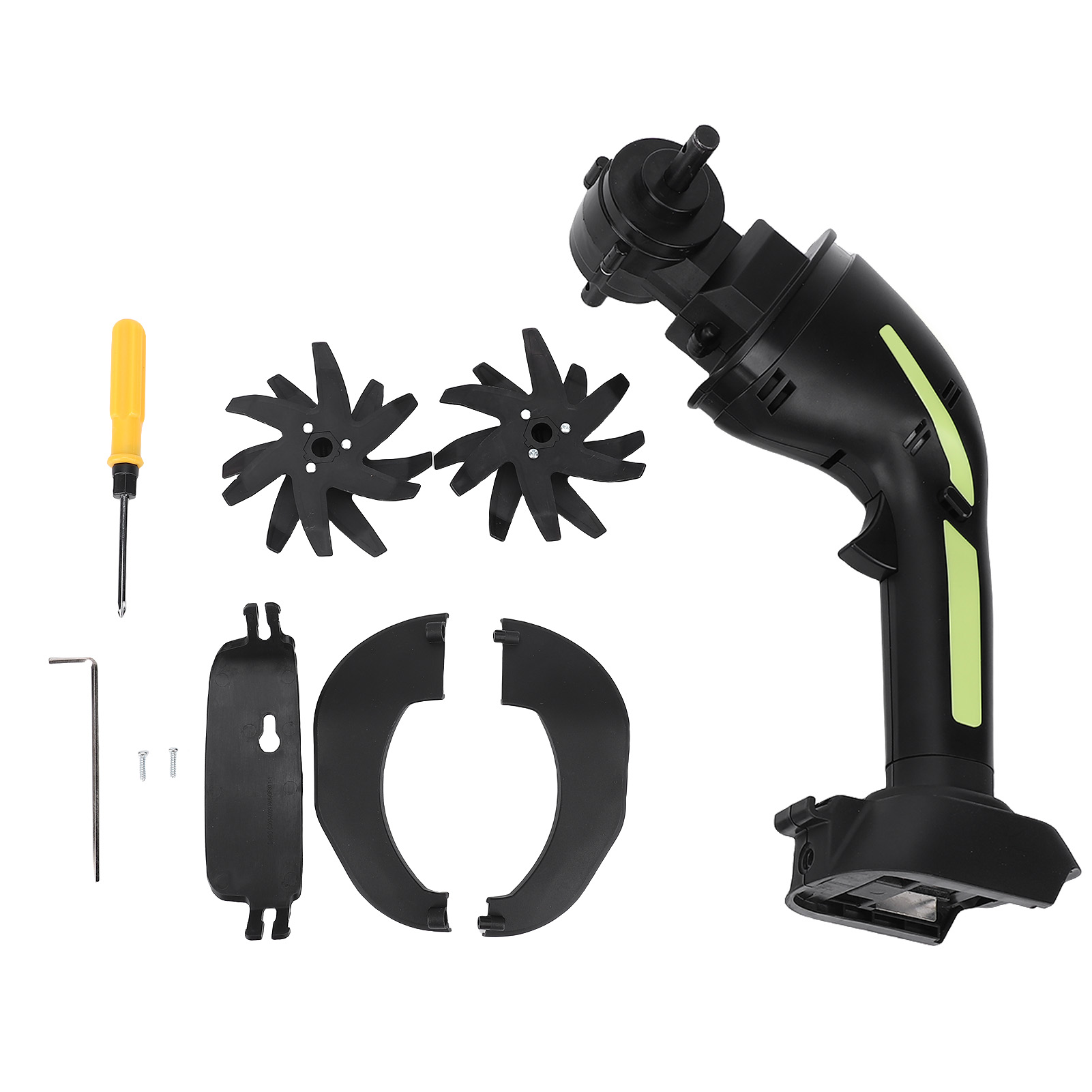 Soil Tilling Cultivator - Kabelloser Gartenfräser Elektrischer Gartenfräser Wiederaufladbarer Handgeführter