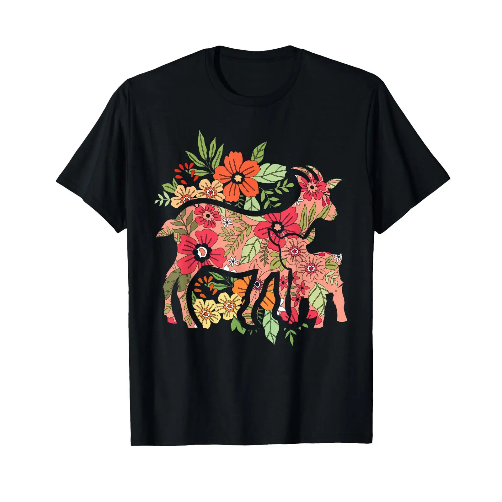 Agriculture Goat Farming - Agriculture Farm Animal Flowers Vintage Goat