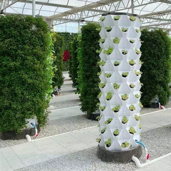 Hydroponic Farming Agriculture - Verbesserte Indoor-Farming- und Outdoor-Aeroponik-Turmsysteme für Gartenbau