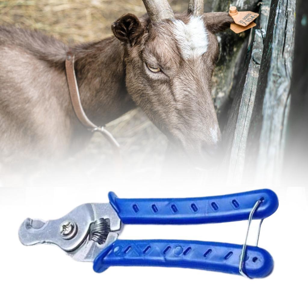 Livestock Ear Tag - Ohrmarken-Entfernungswerkzeug für Nutztiere Federbelastete Robuste Edelstahlzange