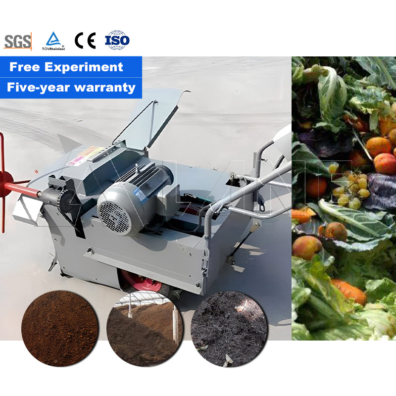 Compost Turner Machine - LANE Selbstfahrender Mischer Fabriklieferung Kompostwender-Maschine zum
