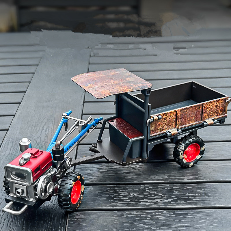 Agriculture Farming For Kids - 1/24 Legierung Rost Nostalgie Hand Traktor