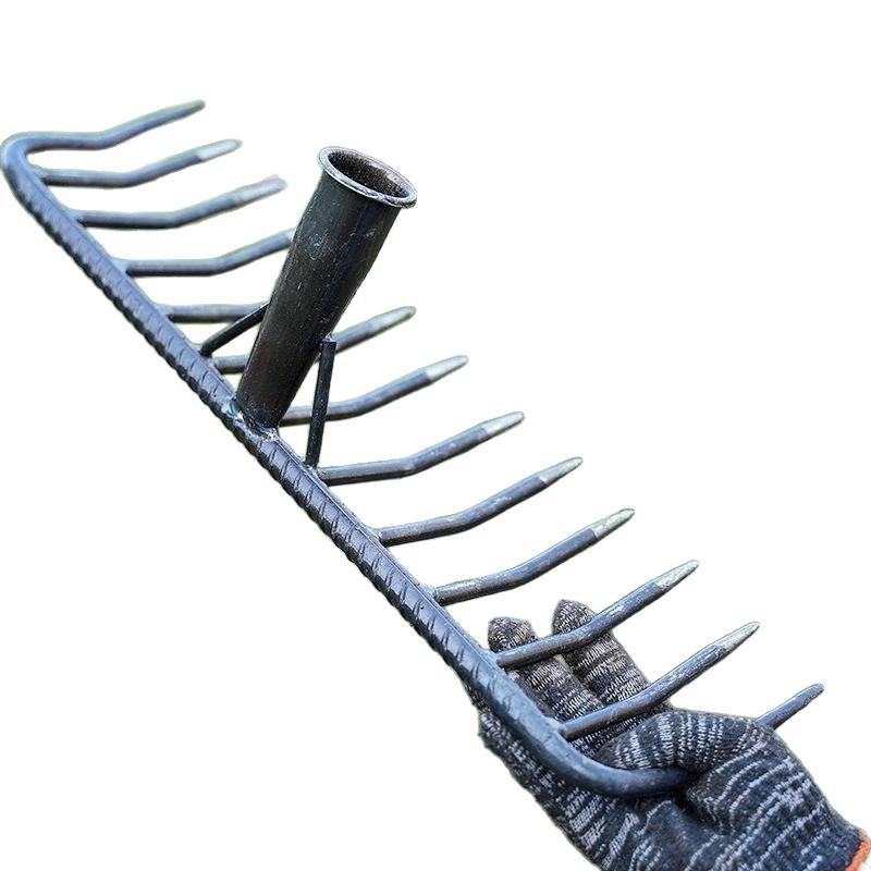 7/9/11-Zahn Stahl-Gartenrechen – Soil Tilling Cultivator Bewertung und Preis