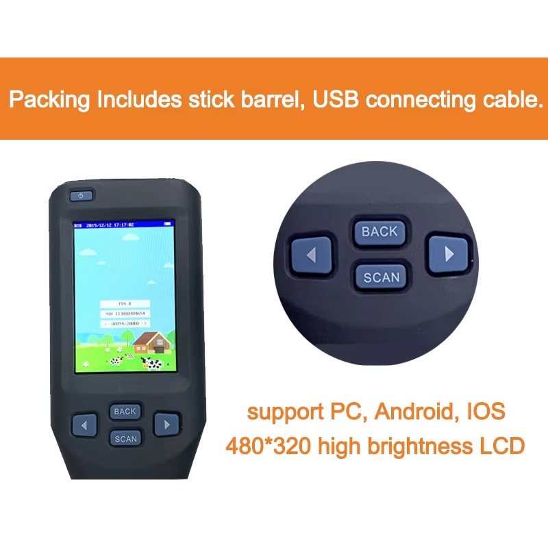 134,2kHz ISO11784/5 RFID-Stick – Livestock Ear Tag Bewertung und Preis