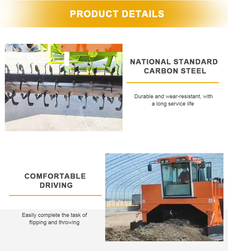 Mobile Kompost-Windrow-Wendege – Compost Turner Machine Bewertung und Preis