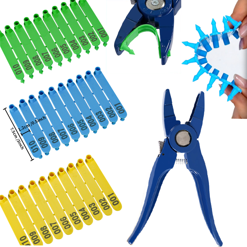 100 Stück integrierte Schaf-Oh – Livestock Ear Tag Bewertung und Preis