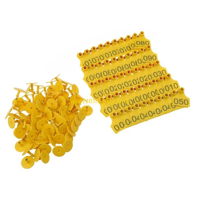 C4DF 001-100 Nummer Plastik-Ta – Livestock Ear Tag Bewertung und Preis