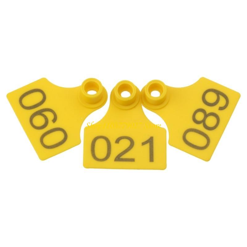 C4DF 001-100 Nummer Plastik-Ta – Livestock Ear Tag Bewertung und Preis