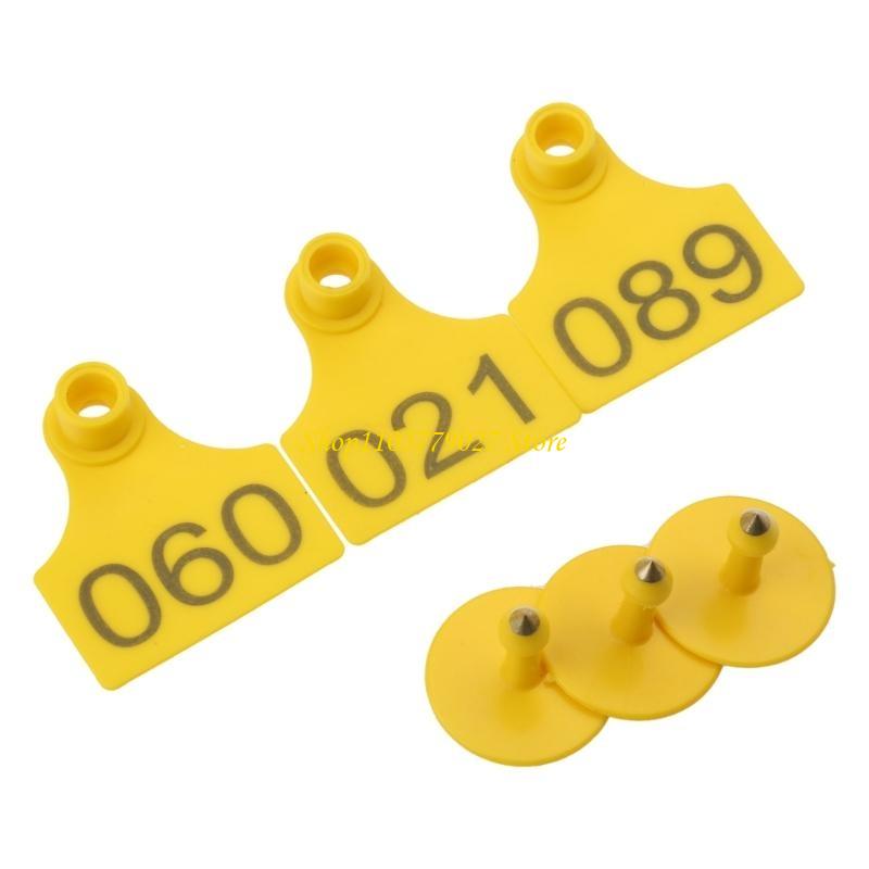 C4DF 001-100 Nummer Plastik-Ta – Livestock Ear Tag Bewertung und Preis