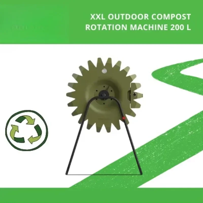 Kompostiermaschine 200 L, prof – Compost Turner Machine Bewertung und Preis